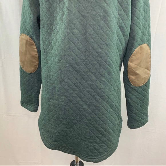 Marley Lilly monogram MLS quilted tunic sweatshirt NWT - Picture 12 of 16